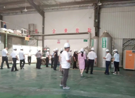 湖南省人大黨委會(huì)黨組副書(shū)記、副主任謝建輝調(diào)研蒞臨錦勝科技開(kāi)展立法調(diào)研